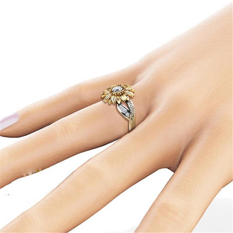 Opulent Golden Bloom