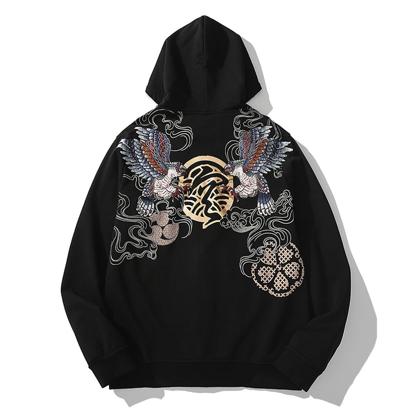 Nocturnal Eagles ZIP Hoodie