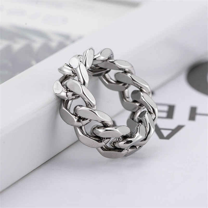 Linked Luster Ring