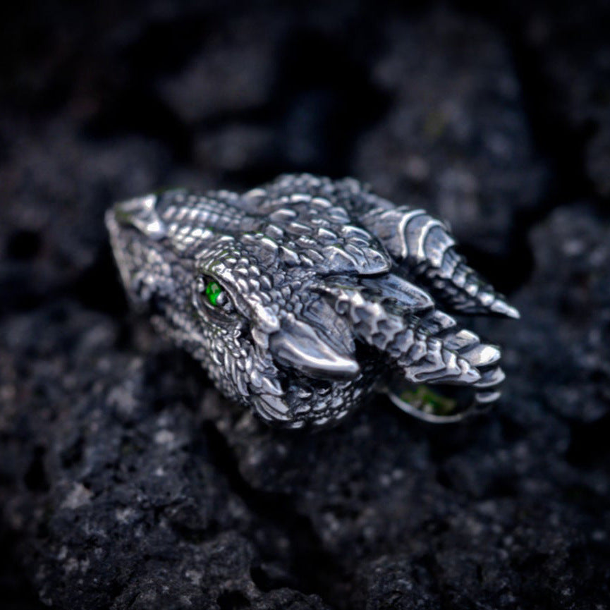 Mystic Guardian Dragon Head Chain