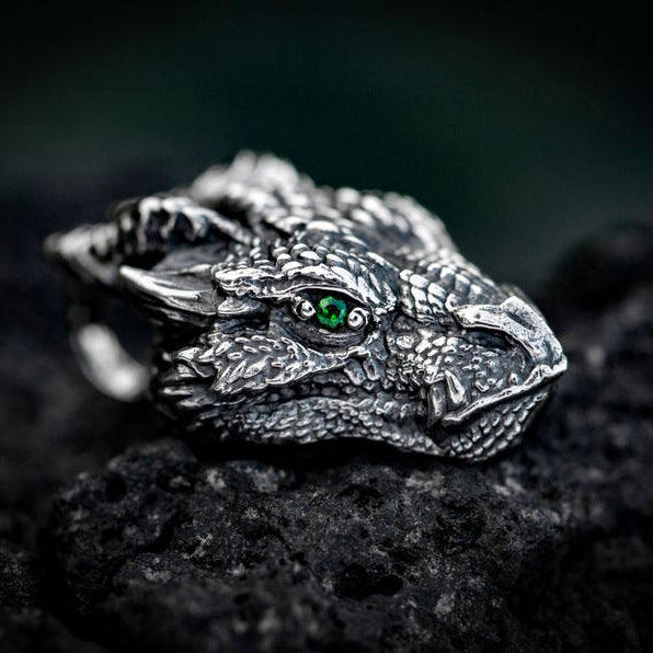 Mystic Guardian Dragon Head Chain