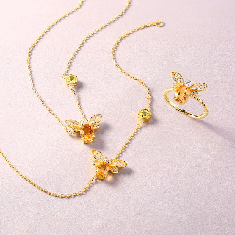 Citrine Peridot Sparkle