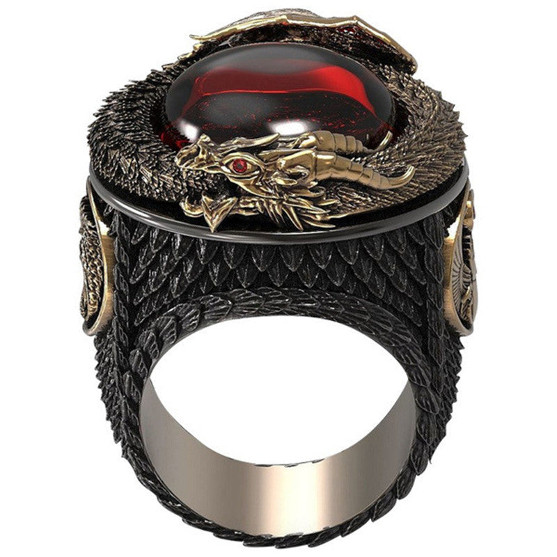 Targaryen Ruby Crown Ring