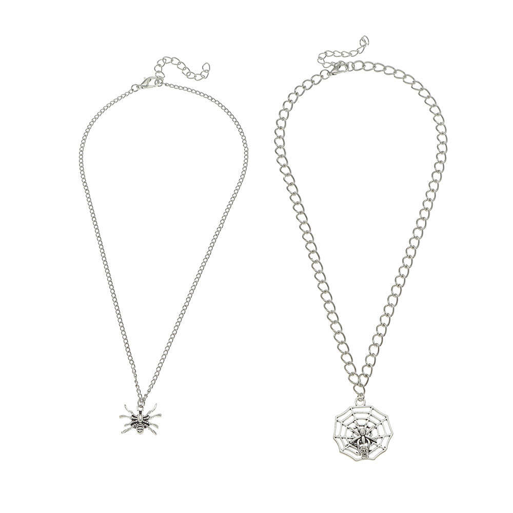 Women's Fashion Vintage Cobweb Cutout Necklace