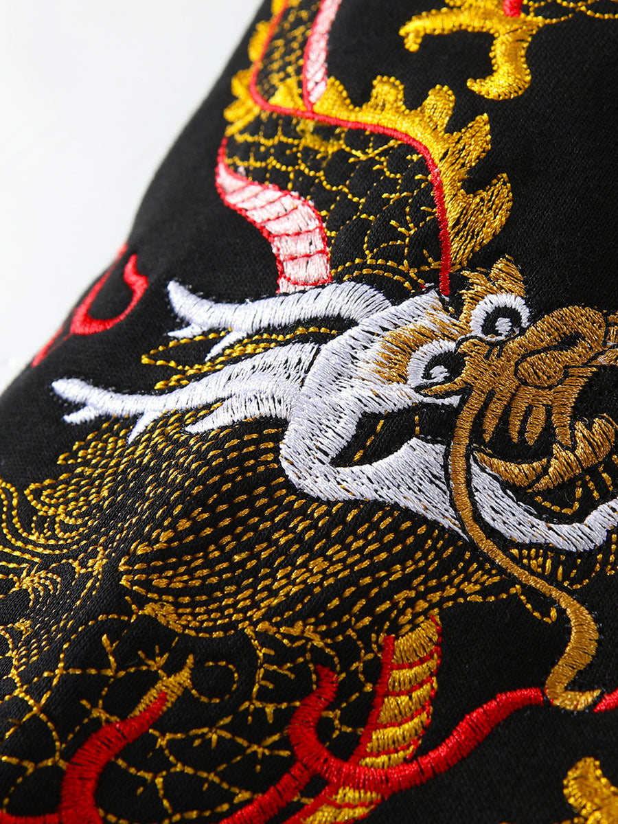 Dragon's Breath Embroidered Sweater