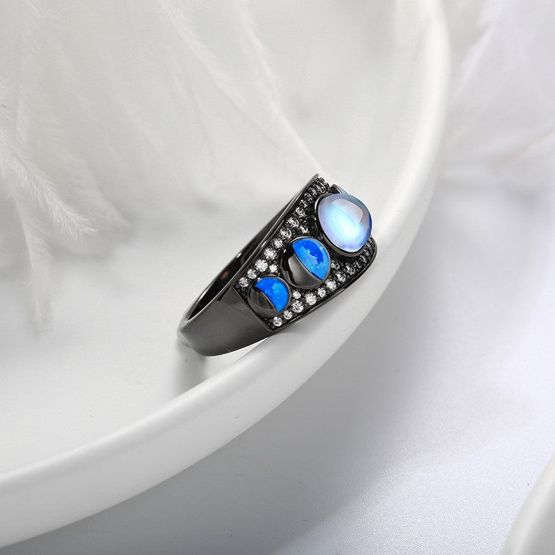 Heavenly Blue Jewel Loop