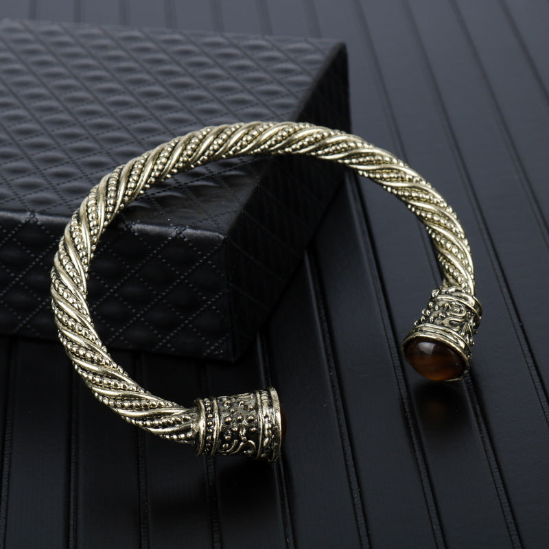 Antique Gold Veil Bracelet