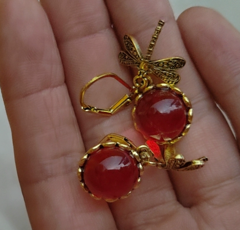 Women's Dragon Fly Ear rings