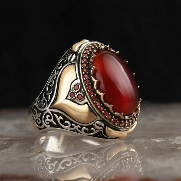 Targaryen Ruby Crown Ring