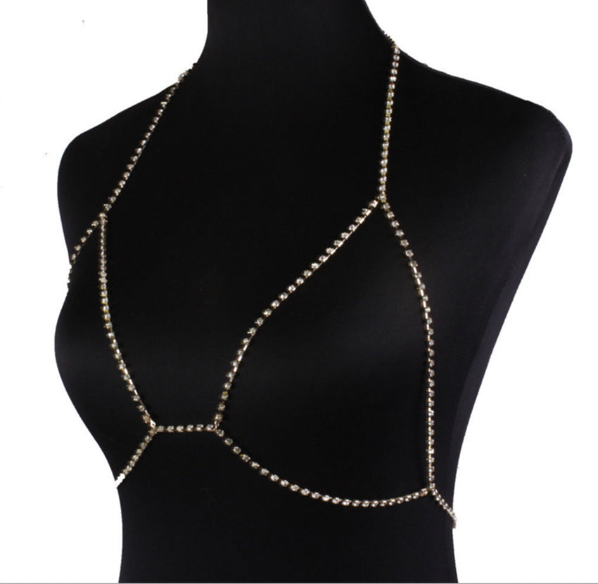 Bedazzled Body Jewel Collar