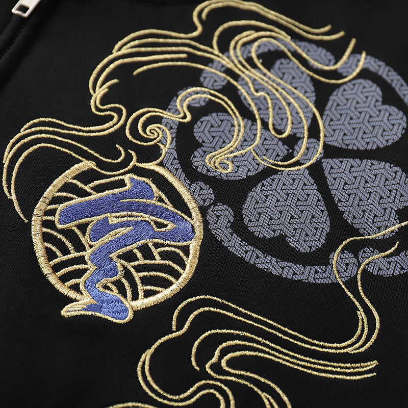 Nocturnal Eagles ZIP Hoodie