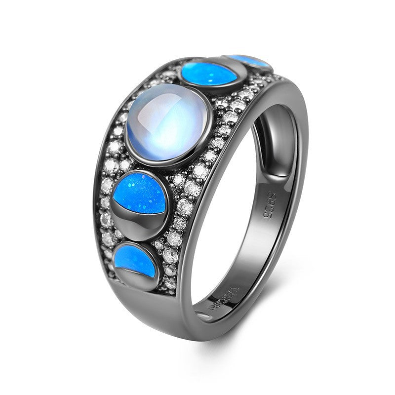 Heavenly Blue Jewel Loop