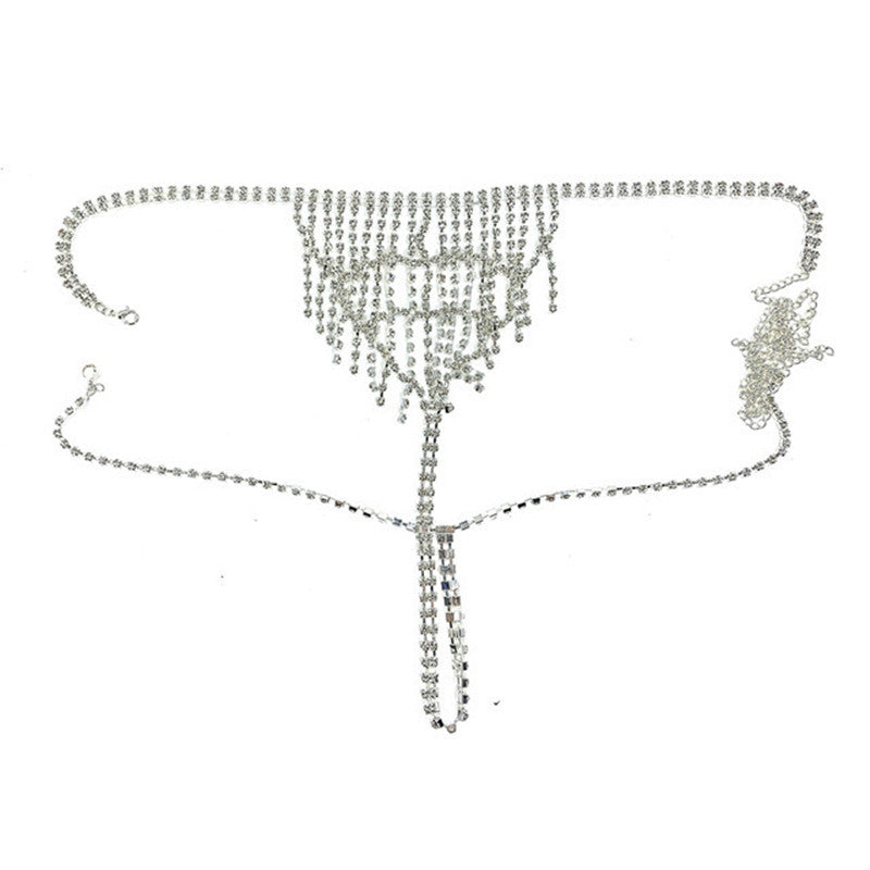 Allure Layers Rhinestone Waist Jewelry