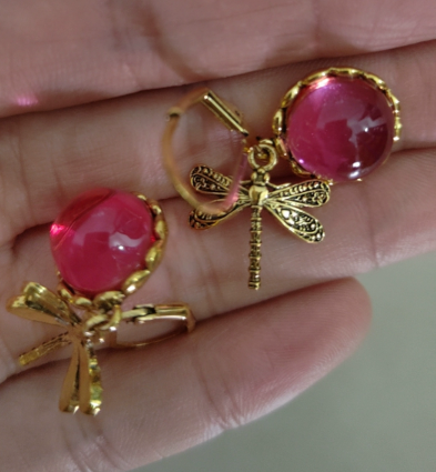 Women's Dragon Fly Ear rings