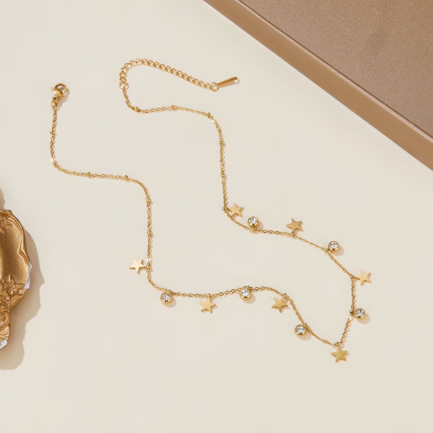 Crystal Fly Rhinestone Necklace