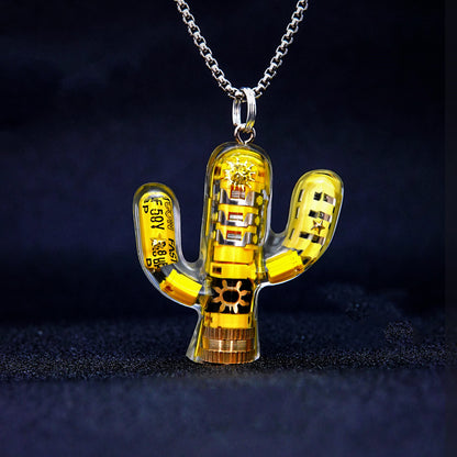 Trippy Cactus Charm