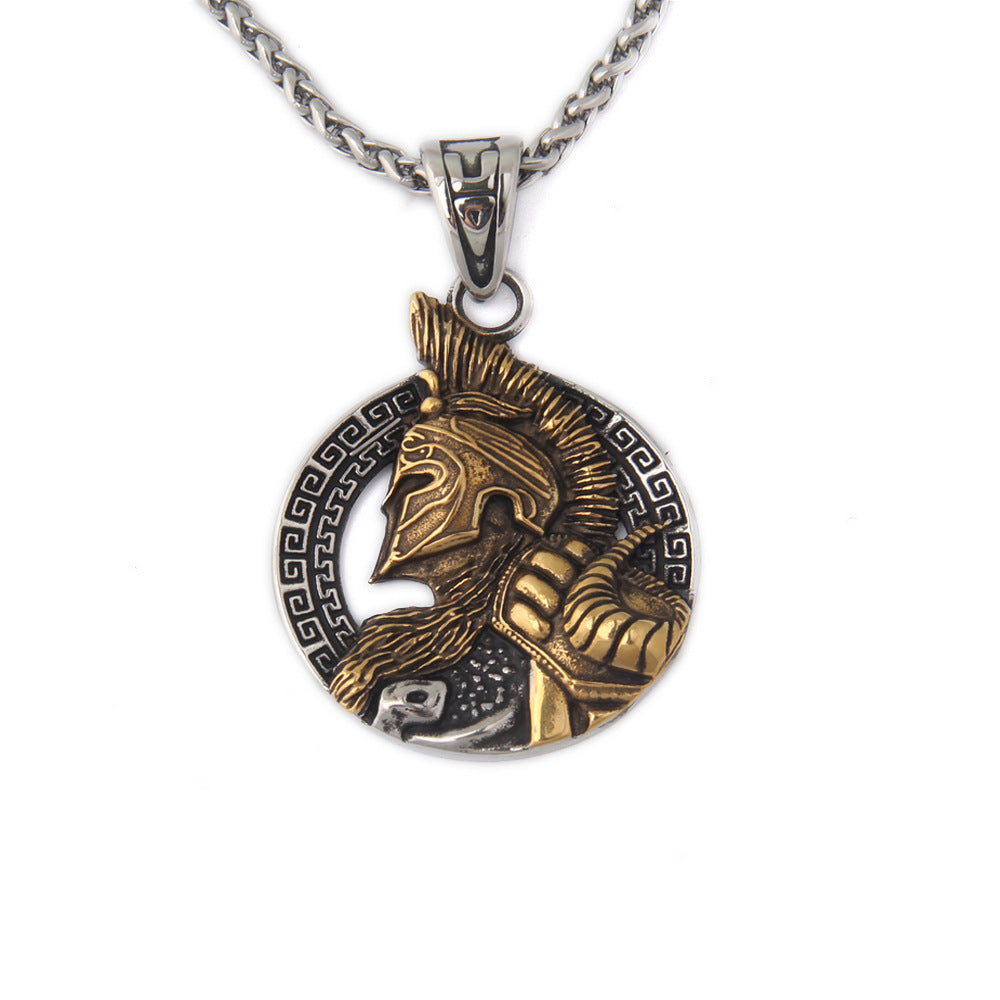 Spartan Sovereign Coin Pendant
