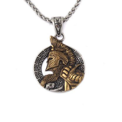 Spartan Sovereign Coin Pendant