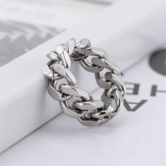 Linked Luster Ring