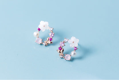 Shimmering Rose Pearls