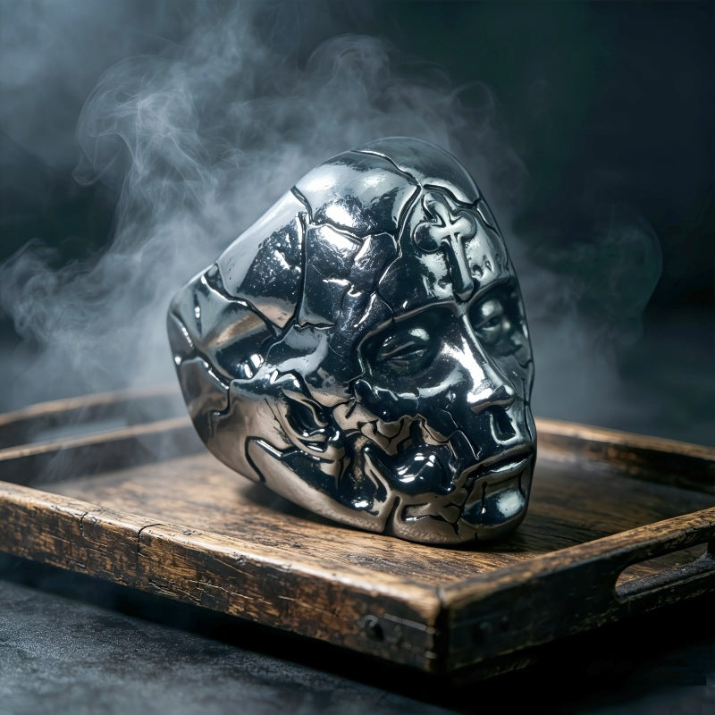 The Iron Visage of the Fallen Gods