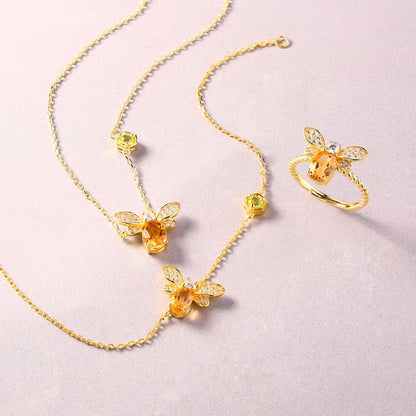 Citrine Peridot Sparkle
