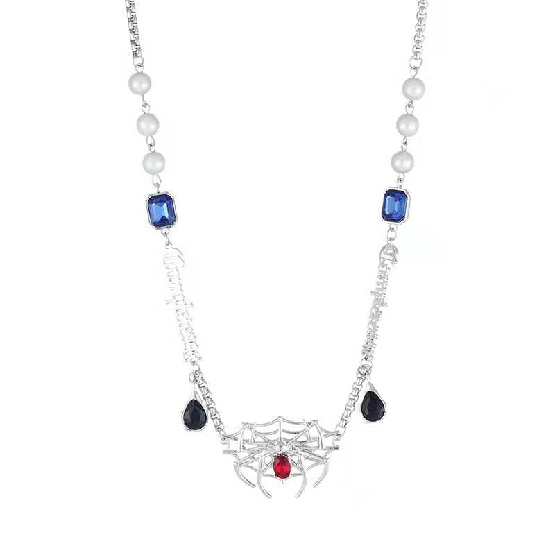 Women's Fashion Vintage Cobweb Cutout Necklace
