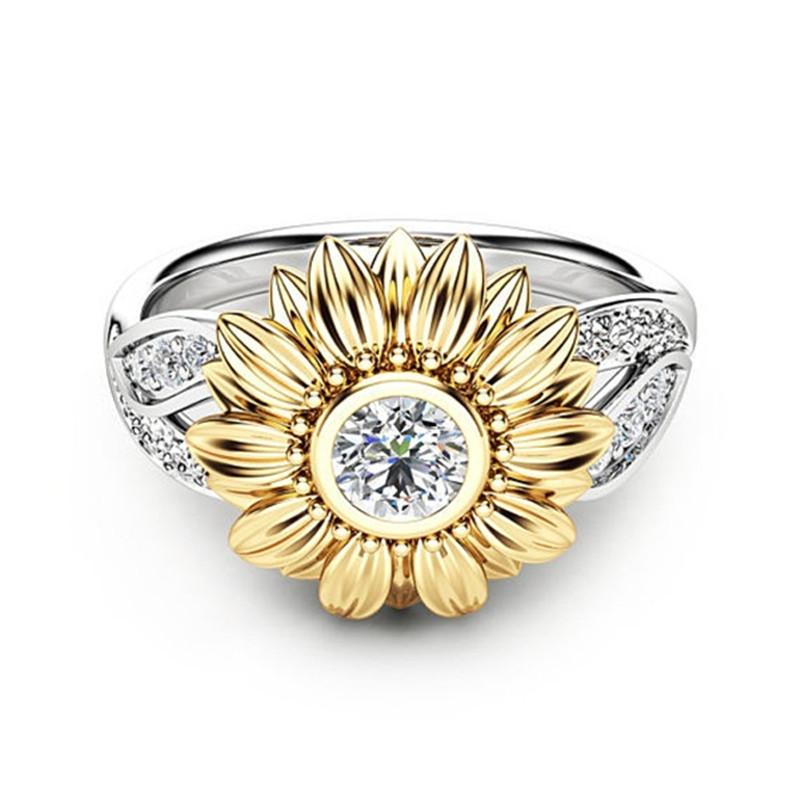 Opulent Golden Bloom
