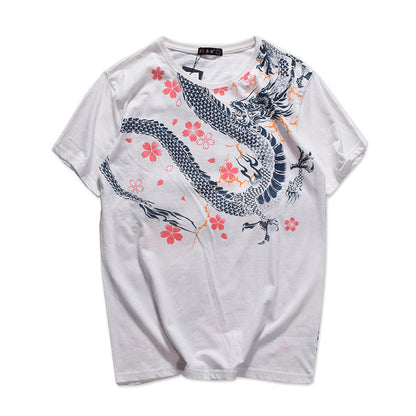 Dragon tattoo T-shirt short sleeve