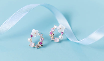 Shimmering Rose Pearls