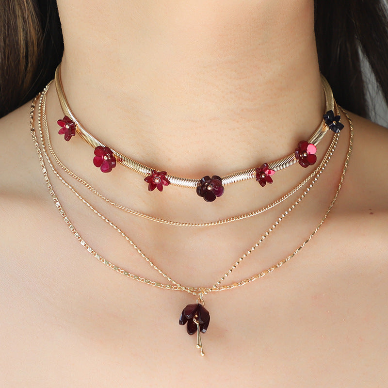 Acrylic Flower Spring Suit Collar – Targaryen Treasures