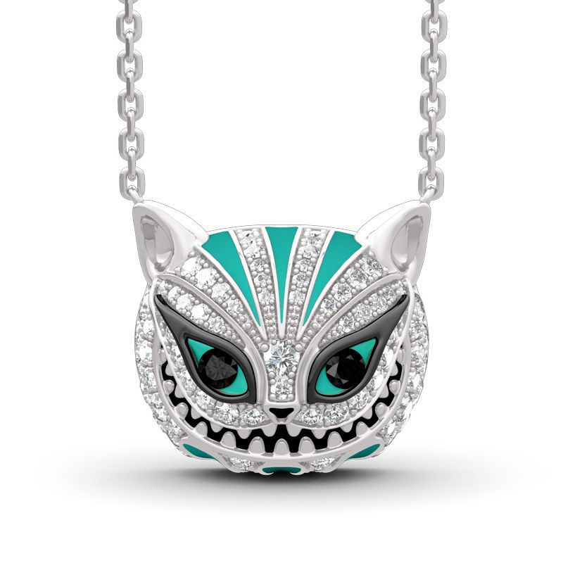 Emerald Panther Luxe Pendant Necklace