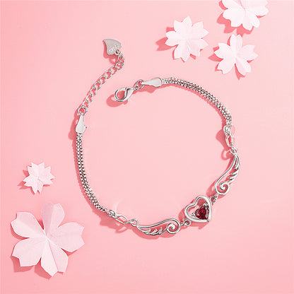 Angel wings wing bracelet