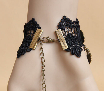 Vintage Black Lace Bracelet