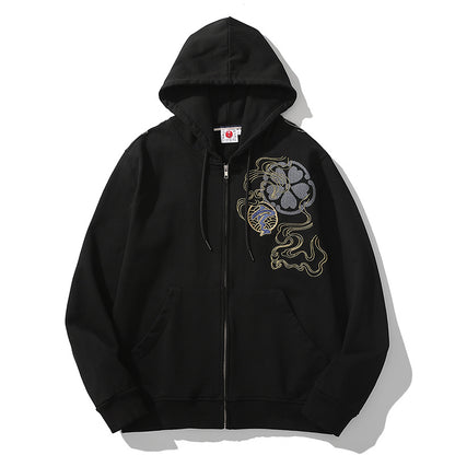 Nocturnal Eagles ZIP Hoodie