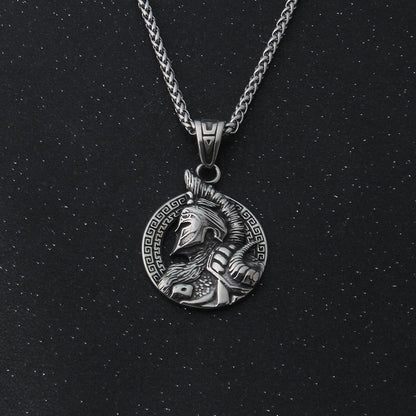 Spartan Sovereign Coin Pendant