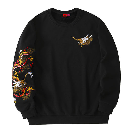 Dragon's Breath Embroidered Sweater