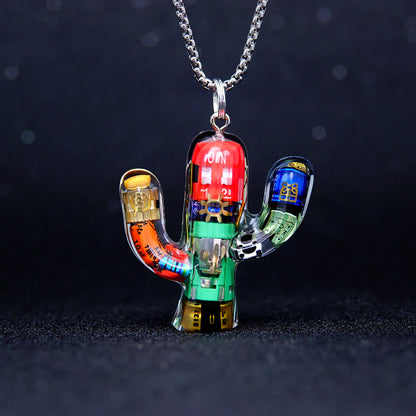 Trippy Cactus Charm
