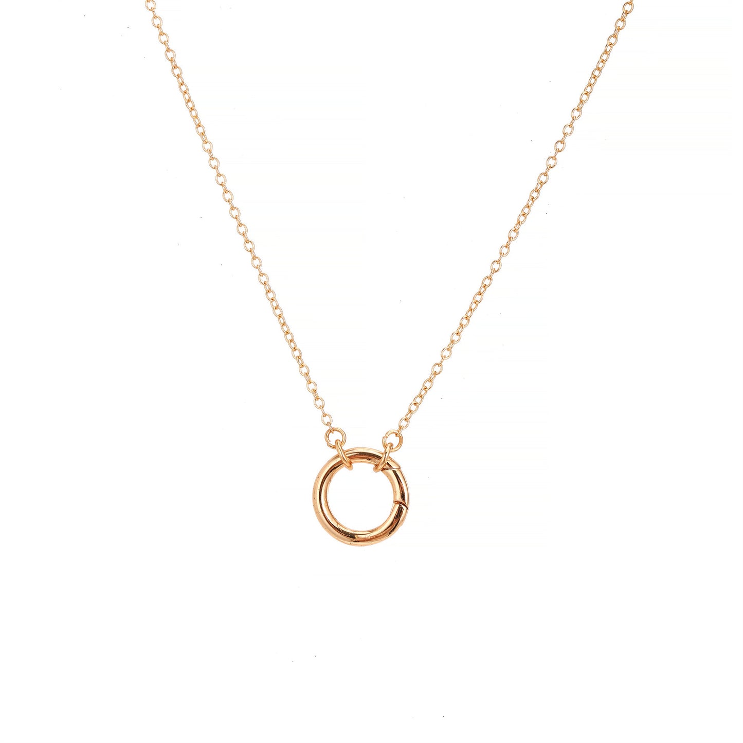 Summer Fruit Wind Watermelon Pendant Elephant Color Zircon Necklace 18K Gold