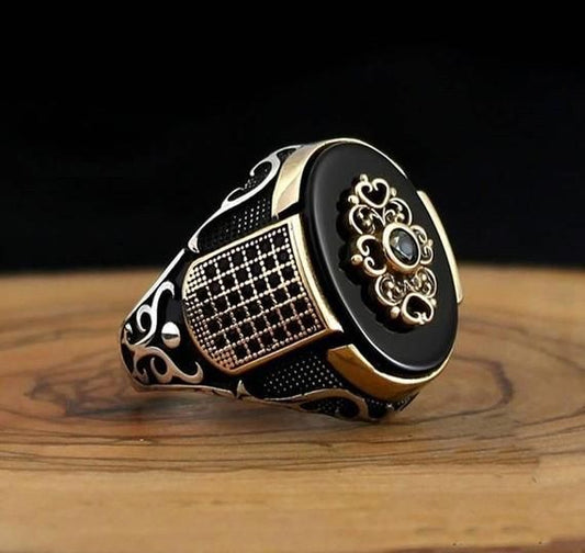 Obsidian Regal Band