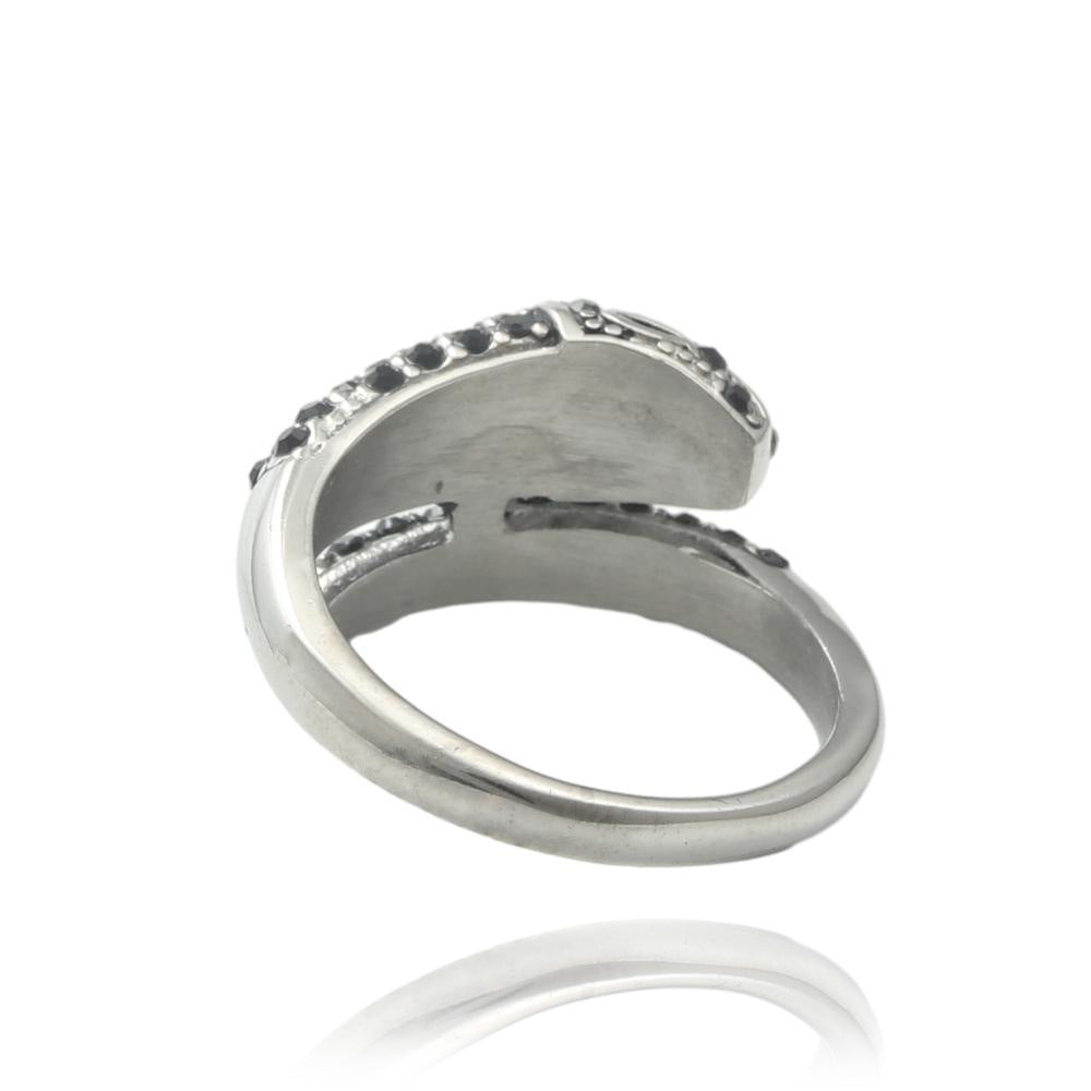 Retro Titanium Steel Animal Snake Ring