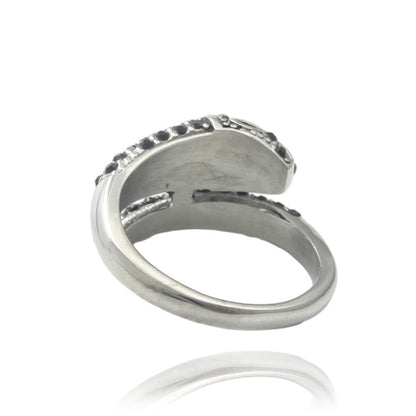 Retro Titanium Steel Animal Snake Ring