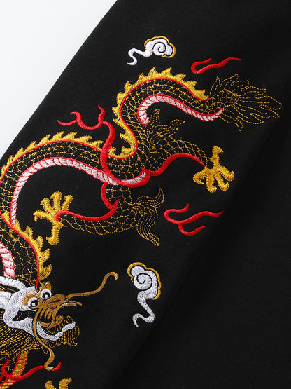 Dragon's Breath Embroidered Sweater