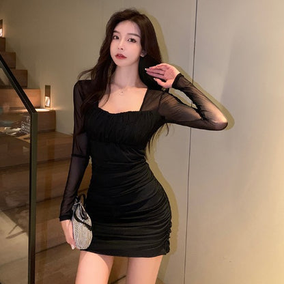 Women's Temperament Slim Package Hip Dress