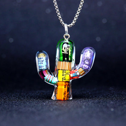 Trippy Cactus Charm