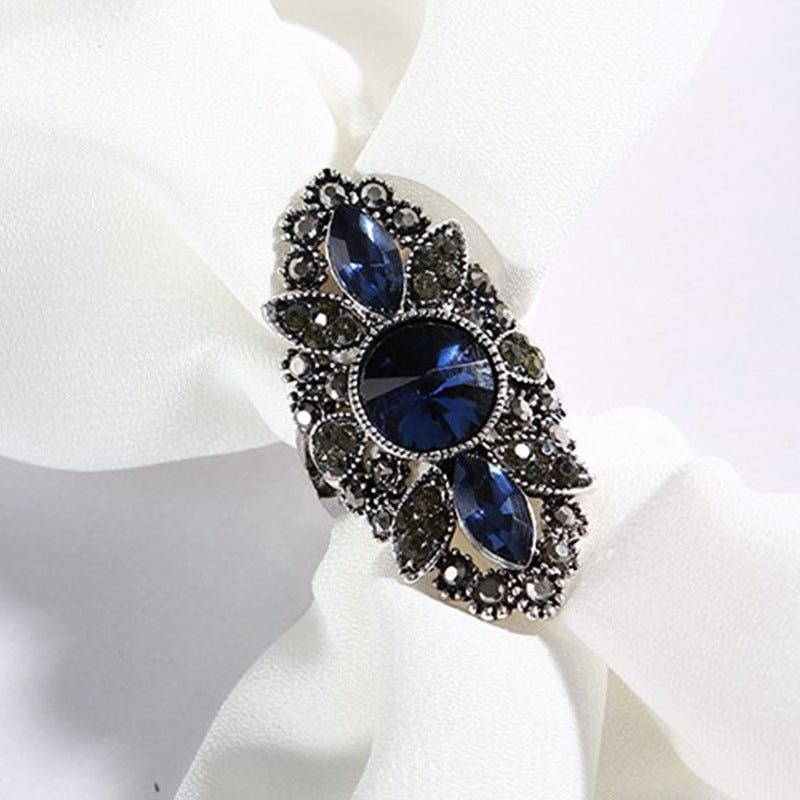 Azure Foliage Ring