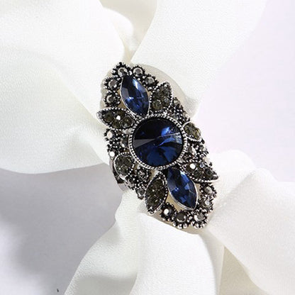 Azure Foliage Ring
