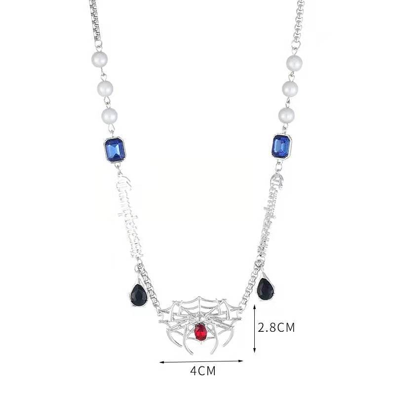 Women's Fashion Vintage Cobweb Cutout Necklace