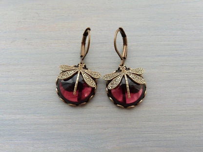 Women's Dragon Fly Ear rings