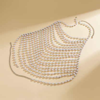Holiday Pearl Bra Clothing Chain